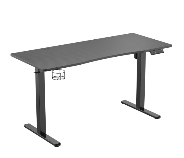 SILVER MONKEY Biurko elektryczne ED-140 carbon SMM028 - 1162665 - zdjęcie